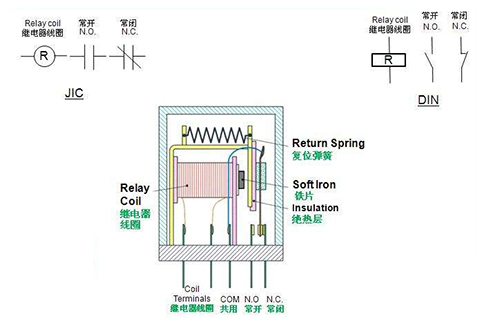 繼電器接線(xiàn)圖